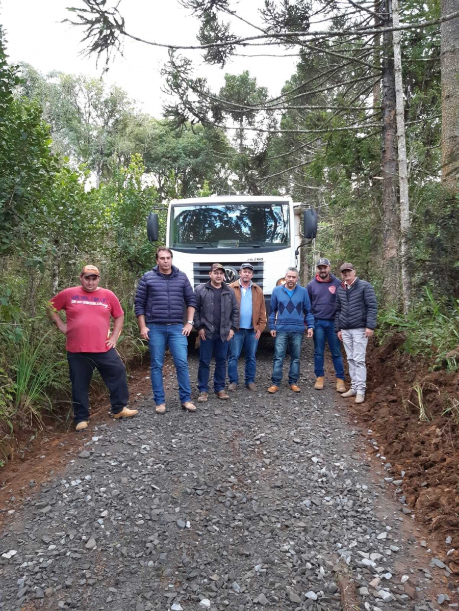 Secretário de Infraestrutura de Pinhão visita Bituruna