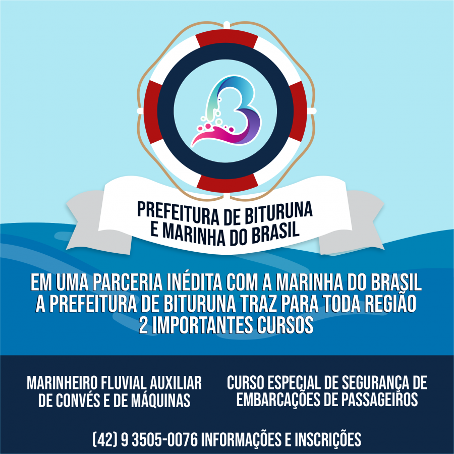 Prefeitura de Bituruna e Marinha do Brasil